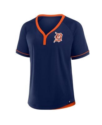 Женская футболка Fanatics из коллекции Detroit Tigers Cooperstown с V-образным вырезом League Diva от Fanatics