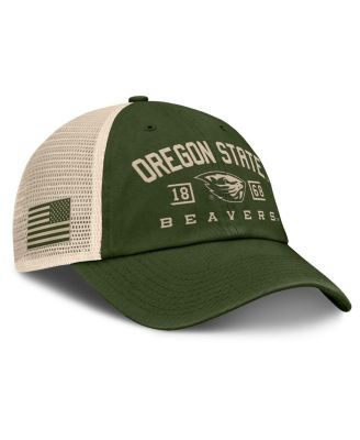 Мужская оливковая шляпа Fanatics от компании Oregon State Beavers OHT с регулировкой в стиле милитари для дальнобойщиков Frontier
