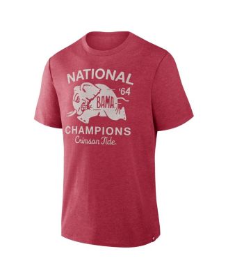 Men's Crimson Alabama Crimson Tide Dynamic Showdown Tri-Blend T-Shirt