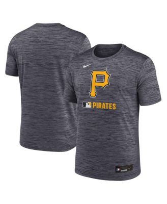 Nike - Men's&nbsp; Black Pittsburgh Pirates Authentic Collection Velocity Performance Practice T-shirt