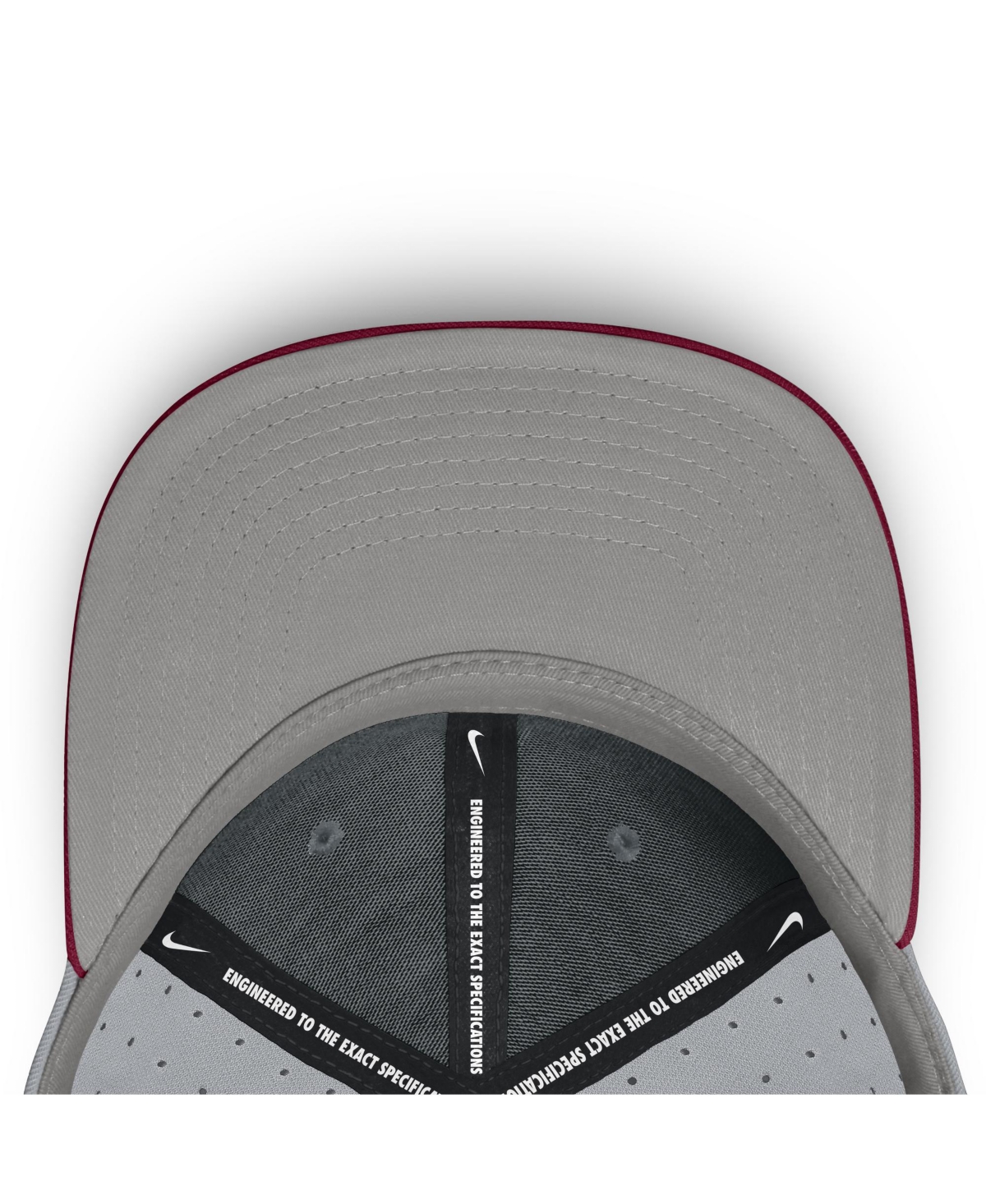 Nike Men's Gray Florida State Seminoles On-field Dugout True Performance Fitted Hat In Gray