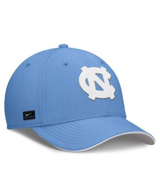 Мужская кепка Nike Carolina Blue North Carolina Tar Heels 2025 Dugout Coachs Rise Swoosh Performance Flex от Nike.