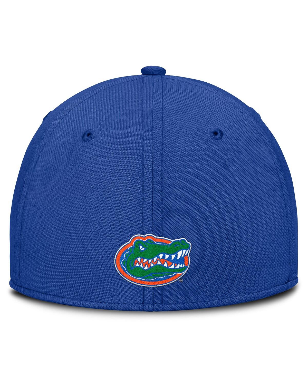 NIKE MEN'S ROYAL FLORIDA GATORS 2025 DUGOUT COACHES RISE SWOOSH PERFORMANCE FLEX HAT