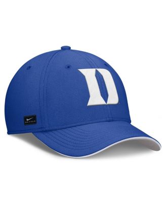 Men's Royal Duke Blue Devils 2025 Dugout Coaches Rise Swoosh Performance Flex Hat