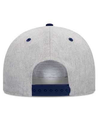 Мужская бейсболка Fanatics Heather Gray/Navy Team USA Eagle Snapback