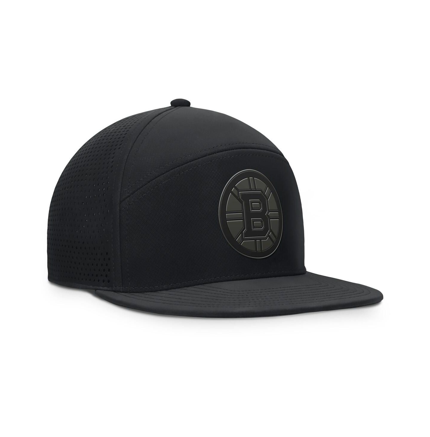 Мужская кепка Fanatics Black Boston Bruins Front Office Adjustable Hat — фото 4
