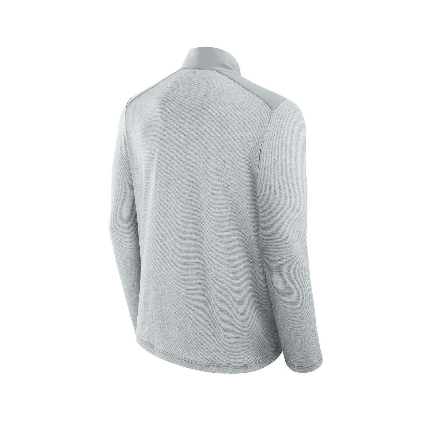 Men's Gray Wisconsin Badgers Tonal Primary Logo Full-Zip Jacket