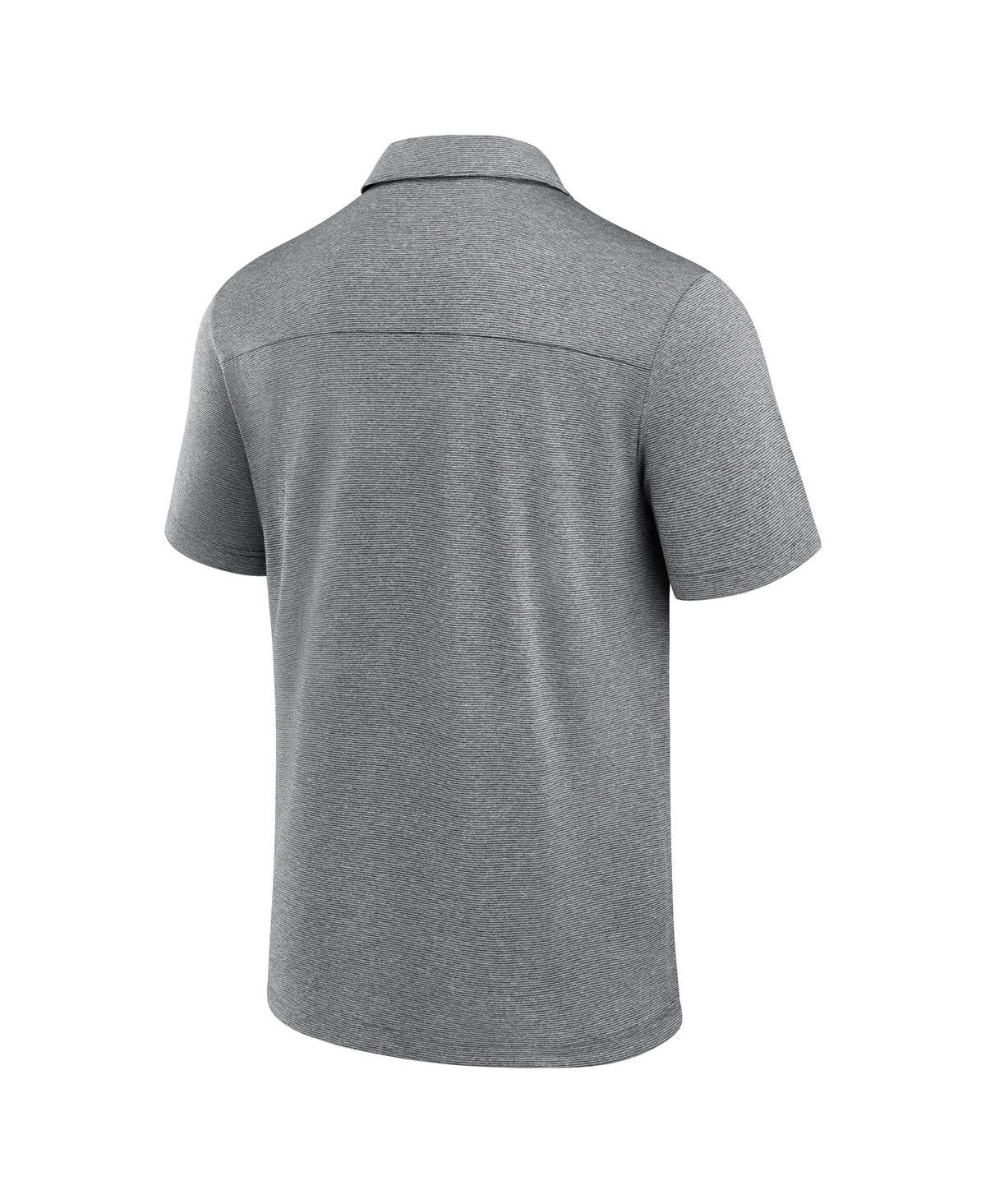 Fanatics Men's Charcoal Alabama Crimson Tide Performance Polo In Charcoal