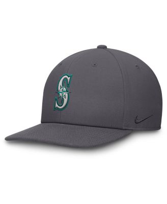 Nike - Men's Gray Seattle Mariners Pro Performance Snapback Hat