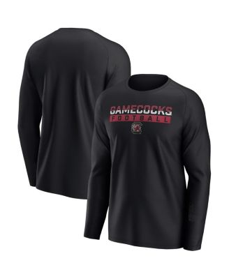 Fanatics - Men's Black South Carolina Gamecocks Weekend Favorite Raglan Long Sleeve T-shirt