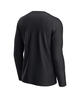 Мужская черная футболка Fanatics South Carolina Gamecocks Weekend Favorite с регланом и длинным рукавом