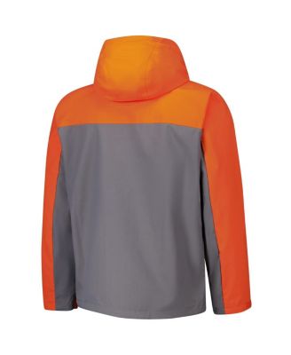 Men's Orange Clemson Tigers Field Bound Omni-Tech Full-Zip Jacket