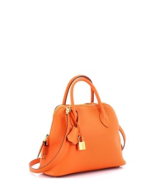 Бывшая в употреблении сумка HERMES 25 Bolide 1923 года выпуска Epsom