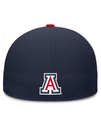 Мужская приталенная шляпа Nike Arizona Wildcats темно-синего/красного цвета для выступлений в Прайм-тайм