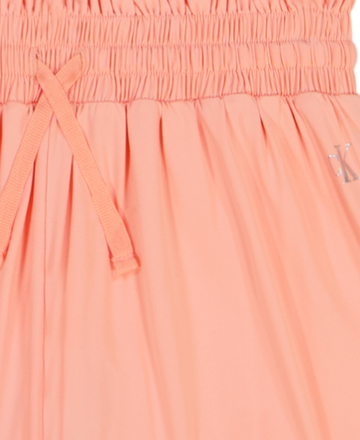 Shop Calvin Klein Big Girls Tech Shorts In Candlelight Peach