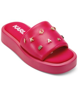 KARL LAGERFELD PARIS - Women's Opal Studded Sandals