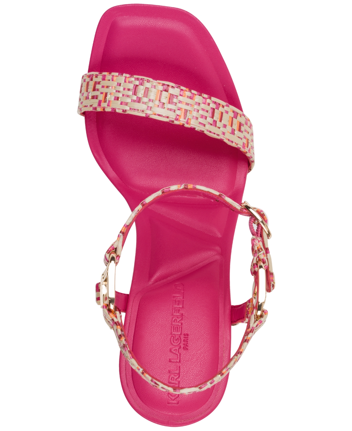 Shop Karl Lagerfeld Women's Cybil High-heel Sandals In Teaberry