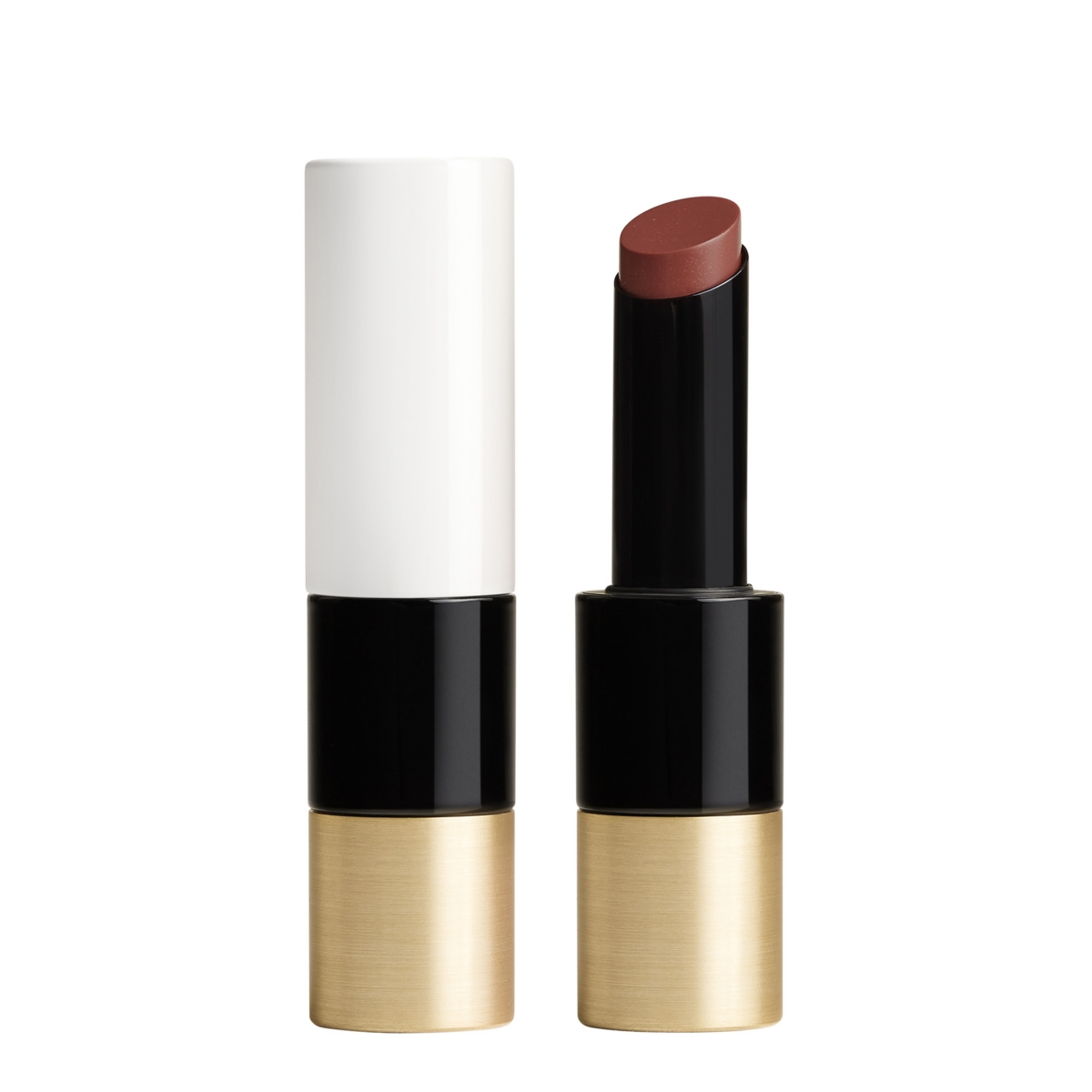 Hermes Rouge  Silky Lipstick Shine In 16 Beige Tan