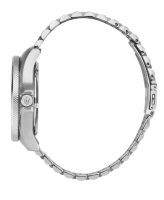 Men's Date Stainless Steel Watch, 44mm