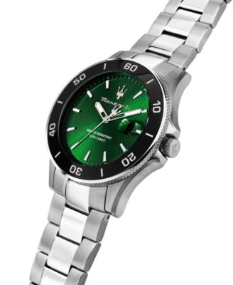 Men's Date Stainless Steel Watch, 43mm