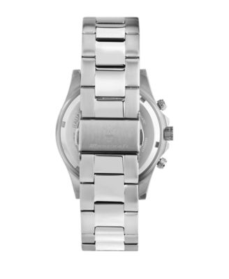 Men's Chronograph Stainless Steel Metal Band Watch, 43mm