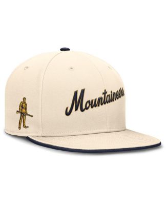 Nike - Men's  Natural West Virginia Mountaineers Primetime True Performance Fitted Hat