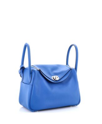 Бывшая в употреблении сумка HERMES 26 Lindy Verso Swift