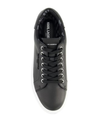 Men's Logo Plain Toe Bit Sneakers