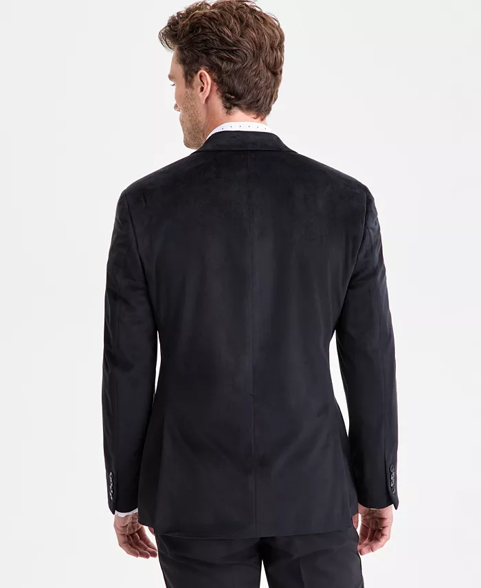 Men's Slim-Fit Velvet Sport Coat - thumbnail 2