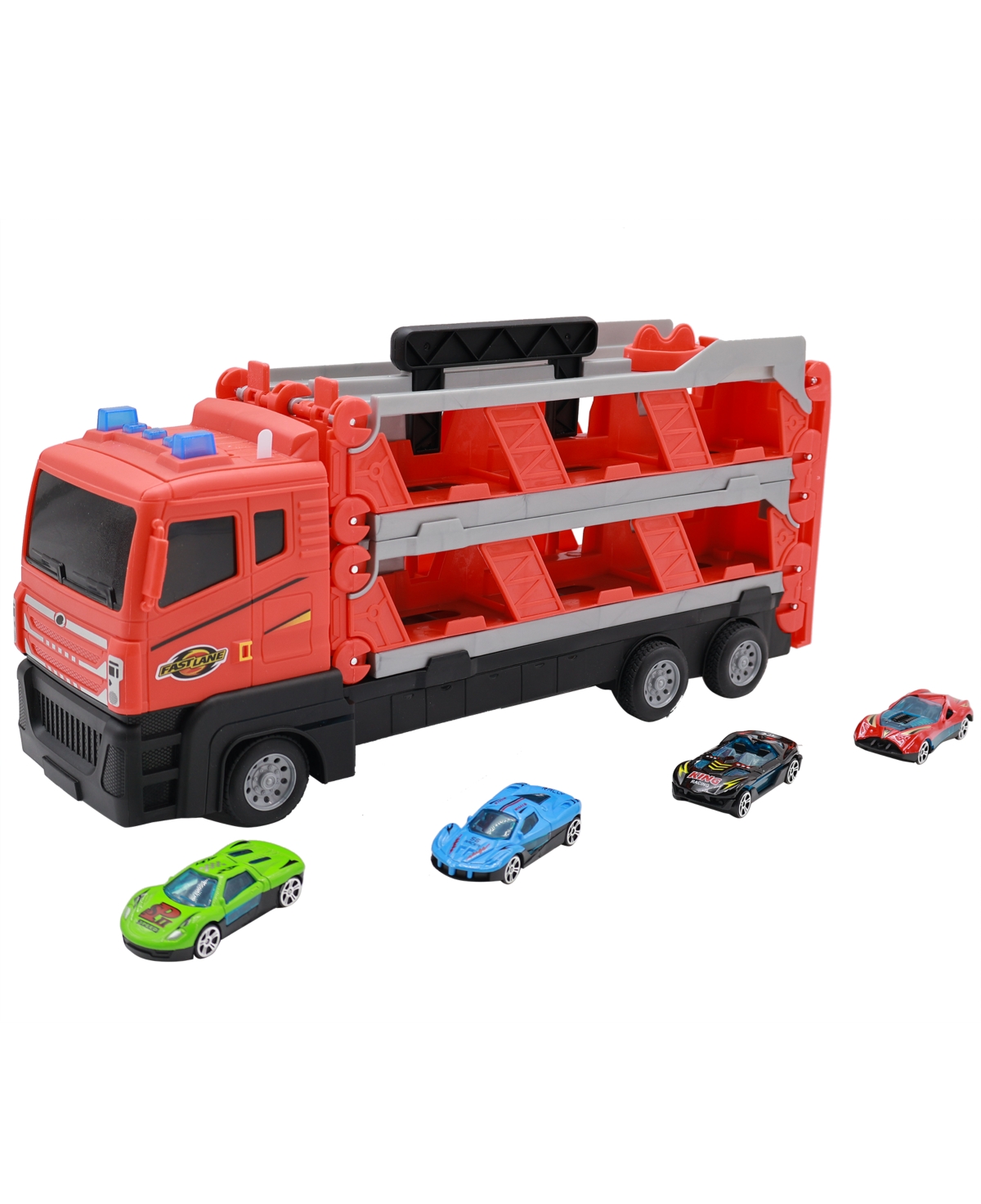 Fast Lane Babies' Expand And Play Car Carrier In Multi