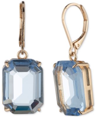 Lauren Ralph Lauren - Gold-Tone Crystal Stone Drop Earrings