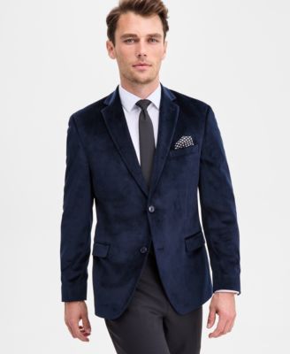 Bar III - Men's Slim-Fit Velvet Sport Coat