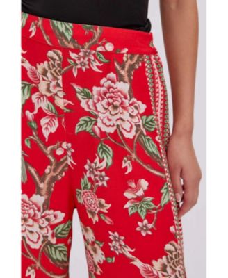 Женские брюки Raishma Hallie красного цвета от студии Raishma Studio