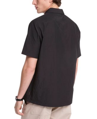 Michael Kors Мужская рубашка свободного кроя Michael Kors с коротким рукавом в складку 25690₽