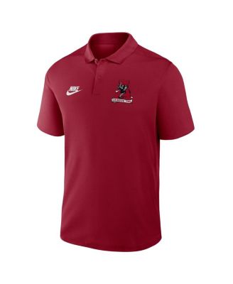 Men's Crimson Alabama Crimson Tide Primetime Victory Legacy Vault Logo Performance Polo Shirt