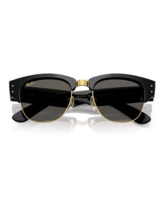 Unisex Mega Clubmaster Blacked Out Collection Sunglasses, RB0316S