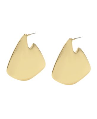 Geometric Statement Hoop Earrings