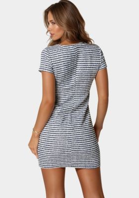 Women's Tweed T Shirt Dress