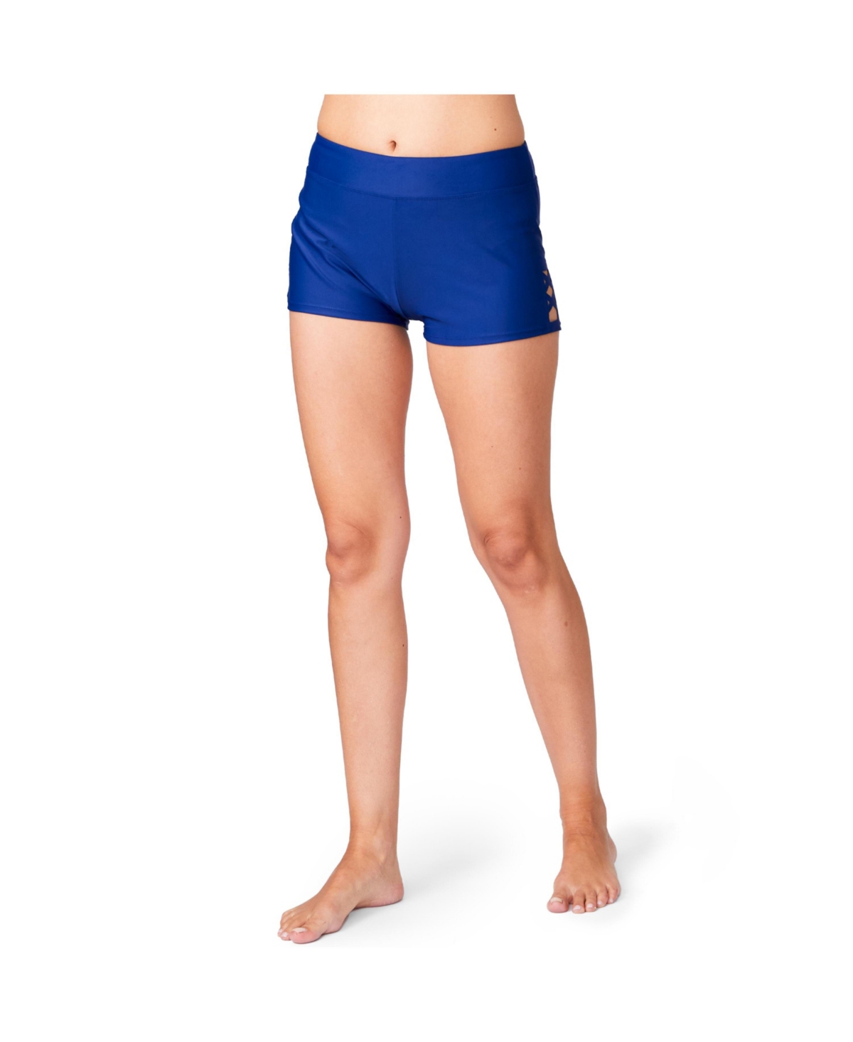 Women's Laser Cut Boyshort - Marine