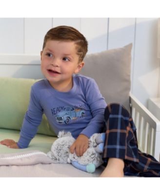 Toddler Boys 2-Piece Pajama Long Sleeve Top and Pant Set
