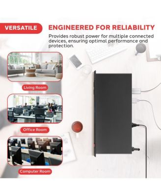 19" Rack Mount 1800 Watt Power Conditioner with 8 Outlets