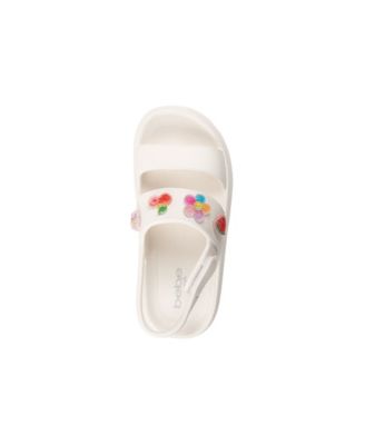 Little Girls Cute and Comfortable Summer with Charms Sandals
