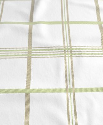 Ultra-Soft Turkish Cotton Plaid Flannel Sheet Set