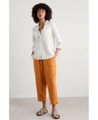 Женская рубашка с веткой орешника из морской соли Корнуолла