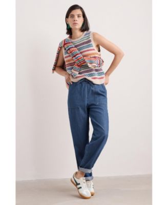 Женский жилет Percella Cove из морской соли Корнуолла