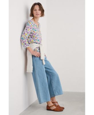 Женский топ в стиле гипсофилии из морской соли Корнуолла