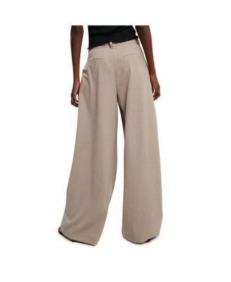 Женские плиссированные брюки от костюма Izzy ИЗ ХЛОПКА