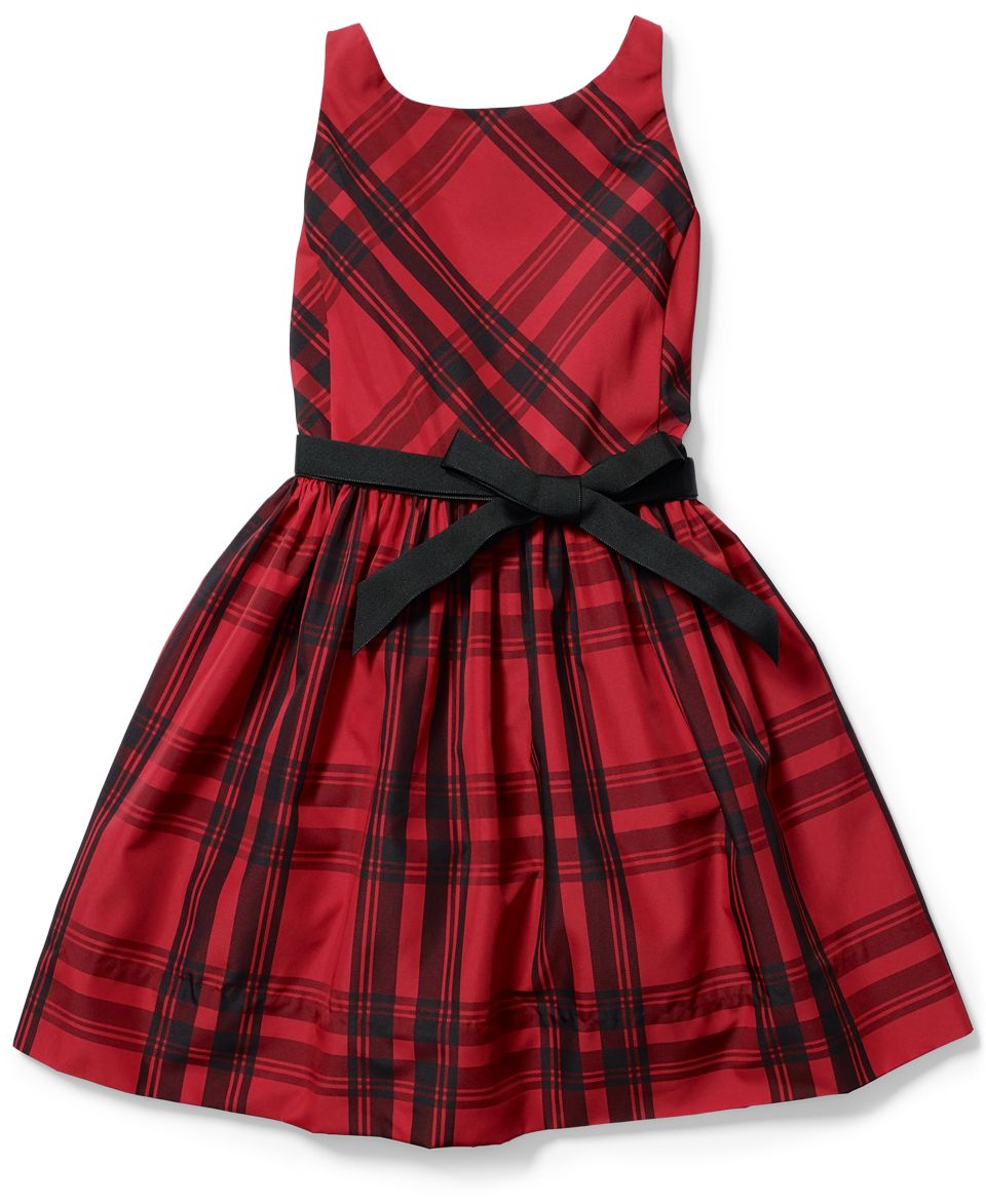 Ralph Lauren Girls Plaid Fit And Flare Dress   Dresses   Kids & Baby