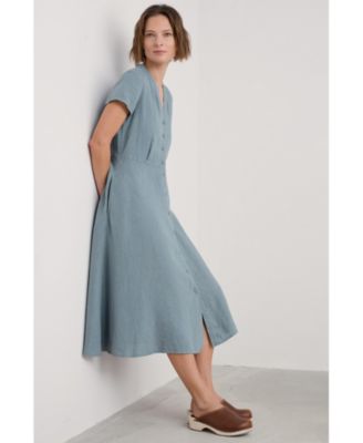 Женское платье из резного дерева из морской соли Корнуолла