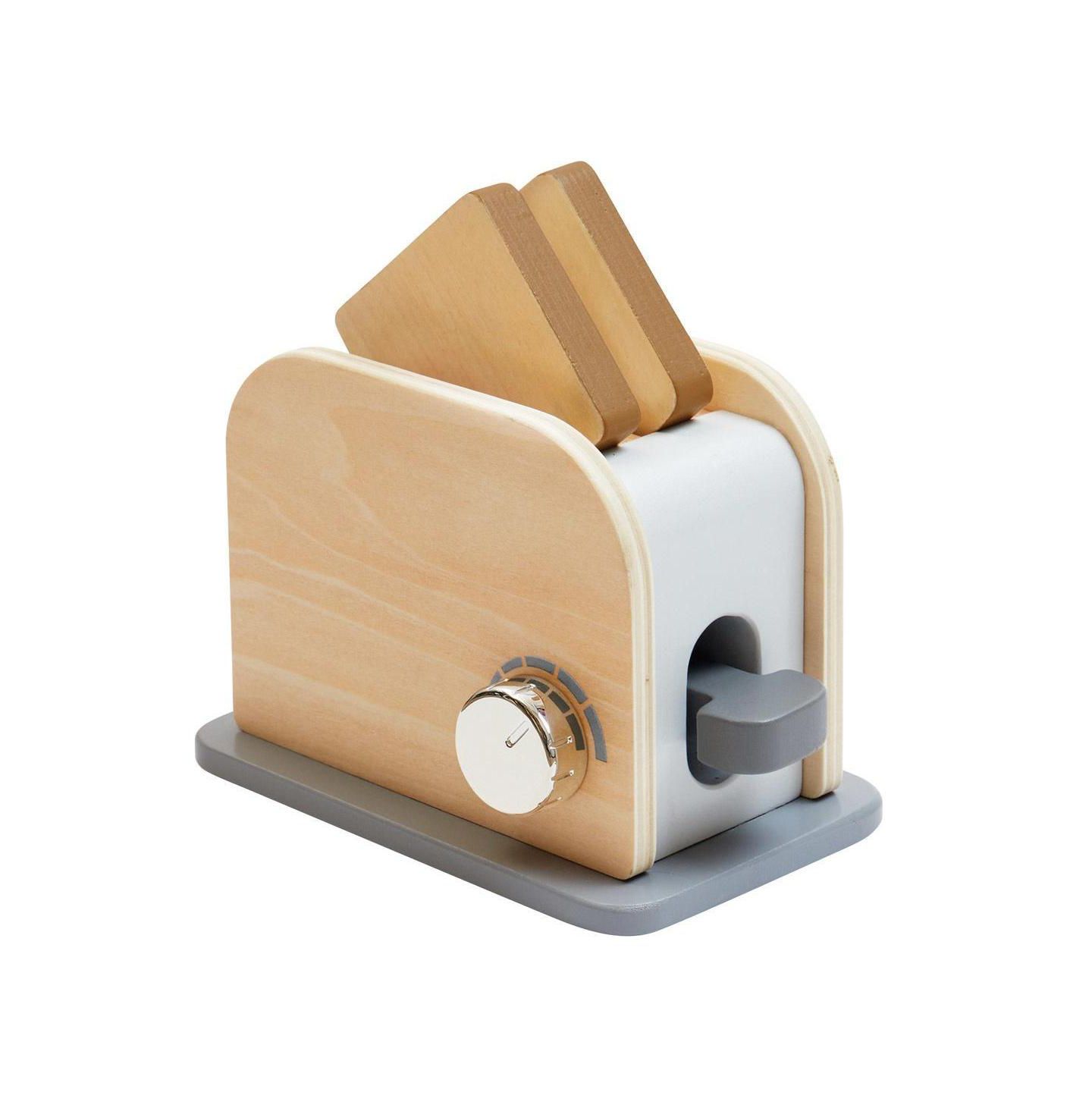 Детские игрушки Kaplan Early Learning Pop Up Toaster, цвет: Бежевый / Хаки — фото 6